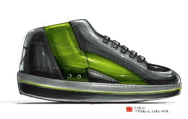 鞋子画法简单又漂亮运动鞋_画鞋子运动鞋_运动鞋的画法